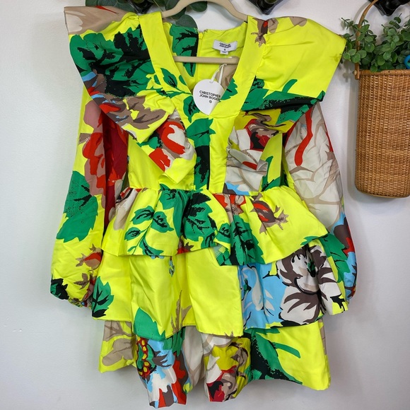 Christopher John Rogers x Target Floral Mini Dress - Picture 4 of 11